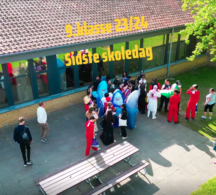 Sidste skoledag på Tilst Skole