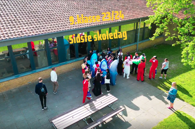 Sidste skoledag på Tilst Skole